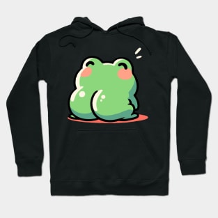 Kawaii frog butt Hoodie